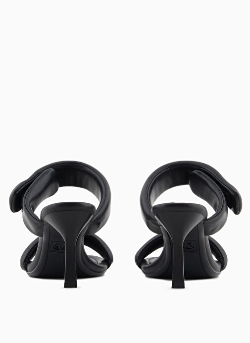 Armani Exchange Siyah Kadın Topuklu Ayakkabı XDP060 - Görsel 6