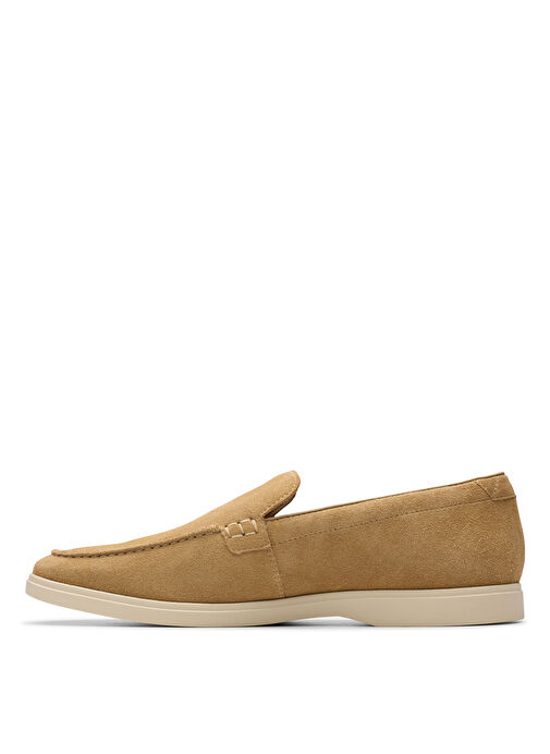 Clarks Bej Erkek Süet Günlük Ayakkabı Torford Easy Dark - Görsel 3