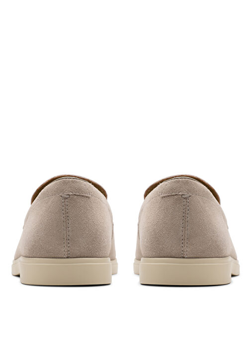 Clarks Gri Erkek Süet Günlük Ayakkabı Torford Easy Dark - Görsel 7