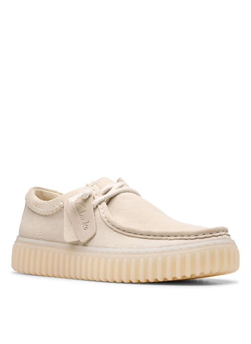 Clarks Gri Erkek Süet Günlük Ayakkabı Torhill Lo - Görsel 4