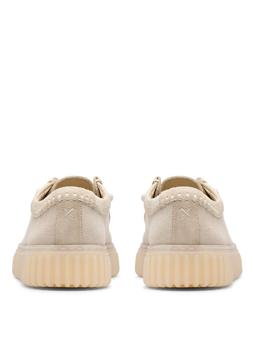 Clarks Gri Erkek Süet Günlük Ayakkabı Torhill Lo - Görsel 7