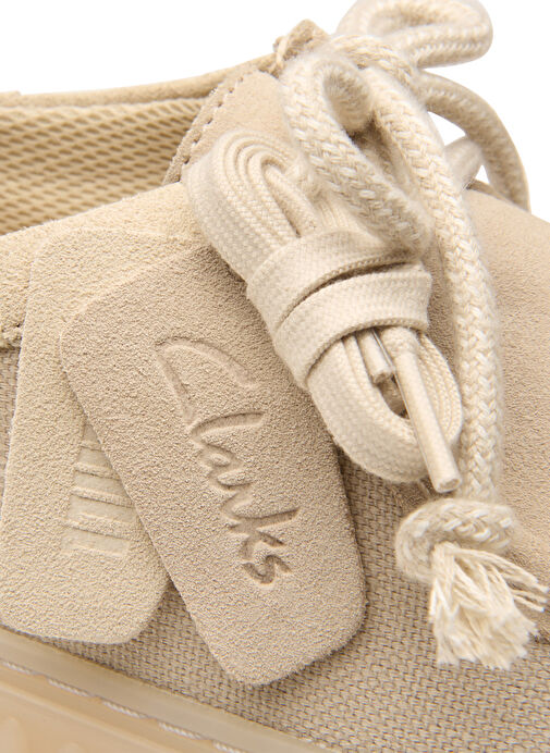 Clarks Gri Erkek Süet Günlük Ayakkabı Torhill Lo - Görsel 9