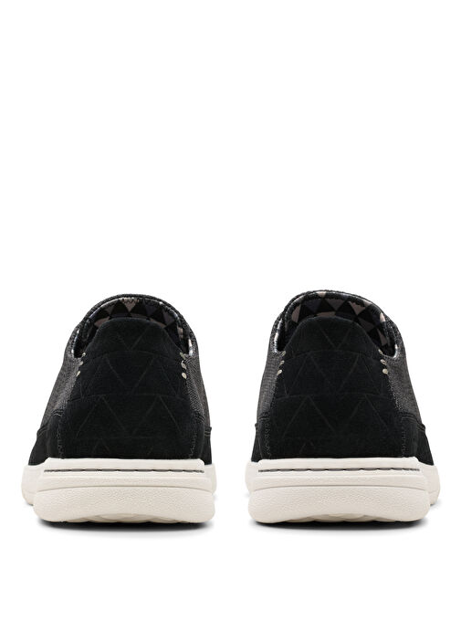 Clarks Siyah Erkek Süet Günlük Ayakkabı Easeway Lace - Görsel 7