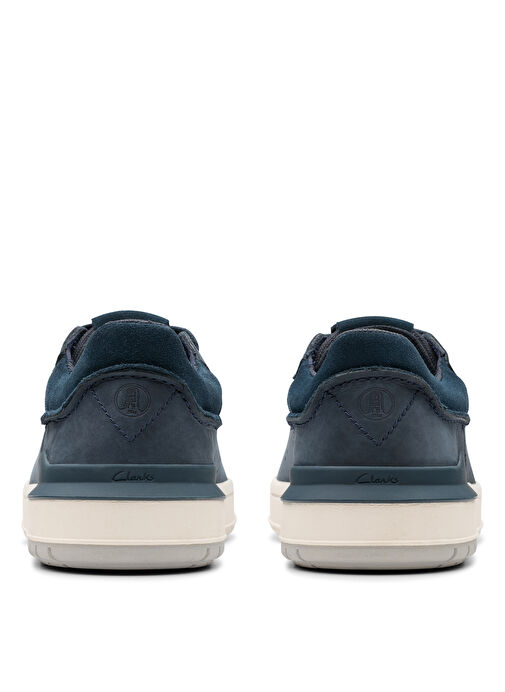 Clarks Lacivert Erkek Nubuk Sneaker Courtlite2 Run - Görsel 7