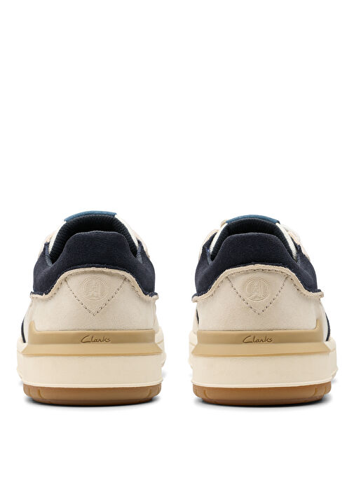 Clarks Lacivert Erkek Süet Sneaker Courtlite2 Lo - Görsel 7