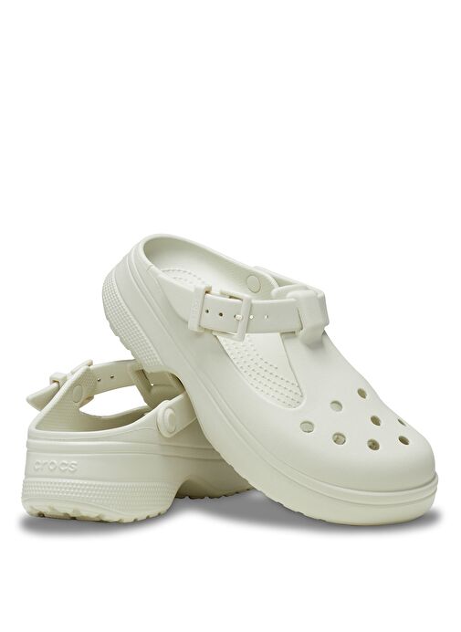 Crocs Ekru Kadın Plaj Terliği 210581_0HZ - Görsel 6