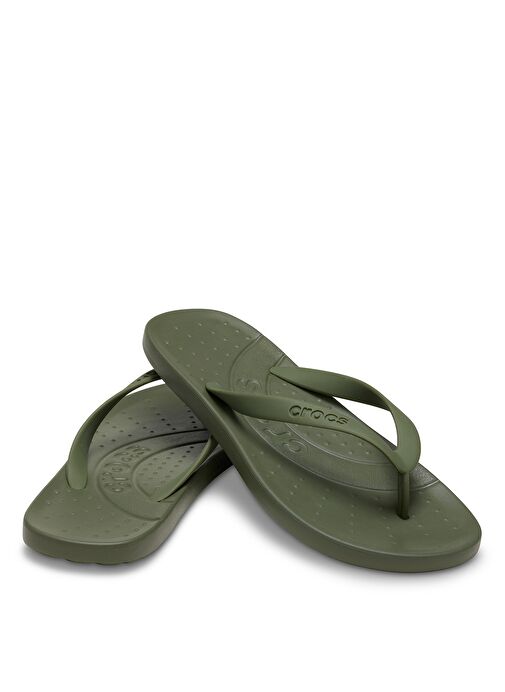 Crocs Haki Kadın Plaj Terliği 210089_309 - Görsel 6