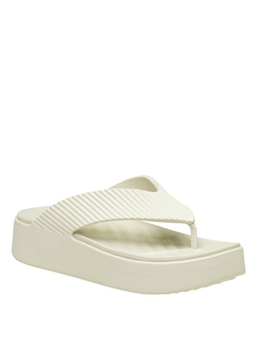 Crocs Bej Kadın Plaj Terliği 210700_0LH - Görsel 3