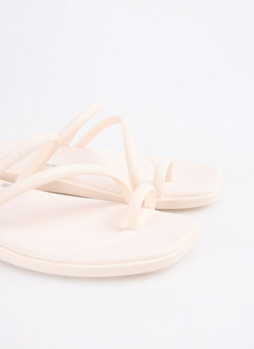 Crocs Ekru Kadın Sandalet 209862_0WW - Görsel 6
