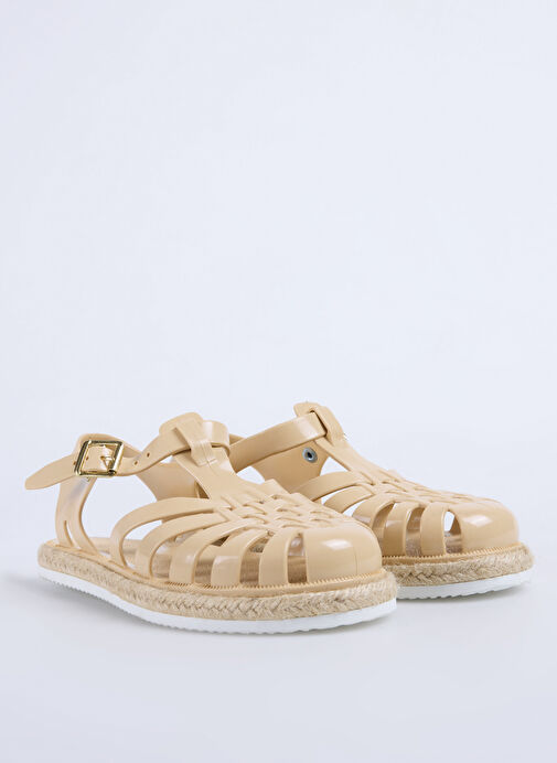 Meduse Bej Kadın Sandalet 629512 - Görsel 3