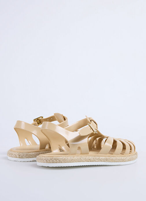 Meduse Bej Kadın Sandalet 629512 - Görsel 4