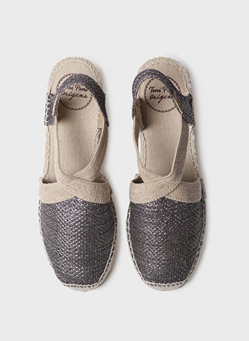 Toni Pons Gri Kadın Sandalet 1TONW2025117 - Görsel 4