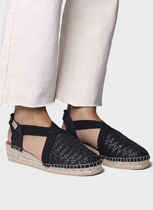 Toni Pons Siyah Kadın Deri Sandalet 1TONW2025102 - Görsel 5