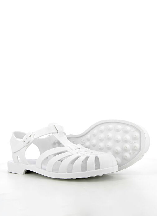 Meduse Beyaz Kadın Sandalet 620041 - Görsel 6