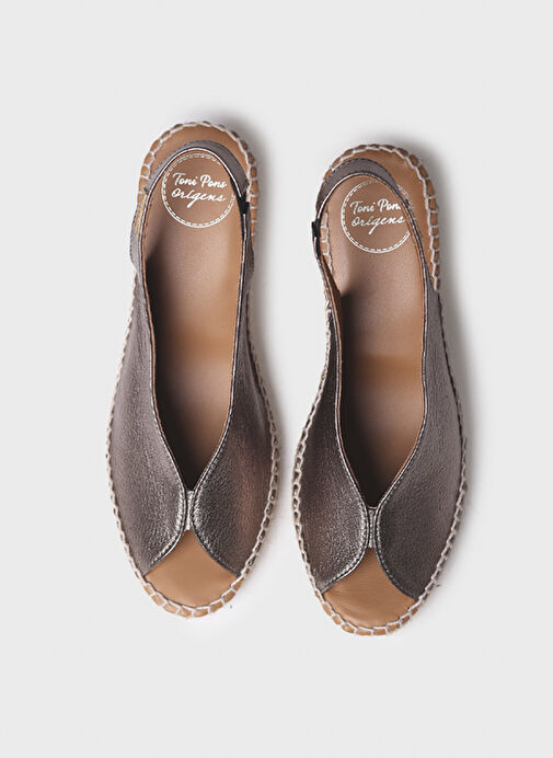 Toni Pons Kahverengi Kadın Deri Sandalet 1TONW2025161 - Görsel 4