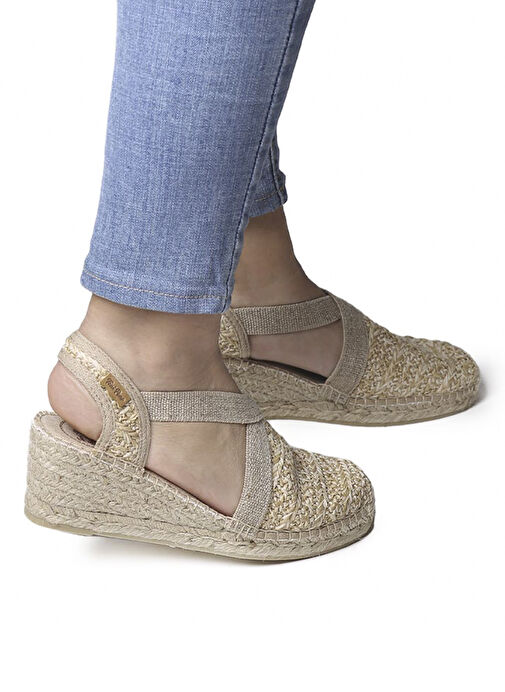 Toni Pons Bej Kadın Sandalet 1TONW2023178 - Görsel 5