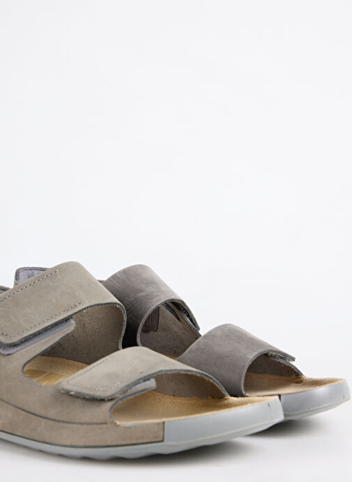 Ecco Gri Erkek Sandalet COZMO M 3-STRAP - Görsel 6