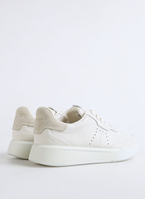 Ecco Beyaz Erkek Sneaker STREET COURT M LEA - Görsel 4