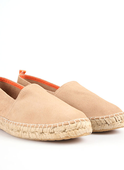 Abarca Bej Erkek Deri Espadril CAMPING - Görsel 6