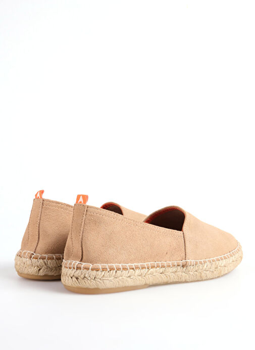 Abarca Bej Erkek Deri Espadril CAMPING - Görsel 4