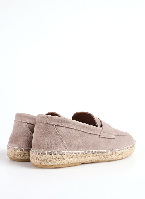 Abarca Bej Erkek Deri Espadril MOCASIN - Görsel 4