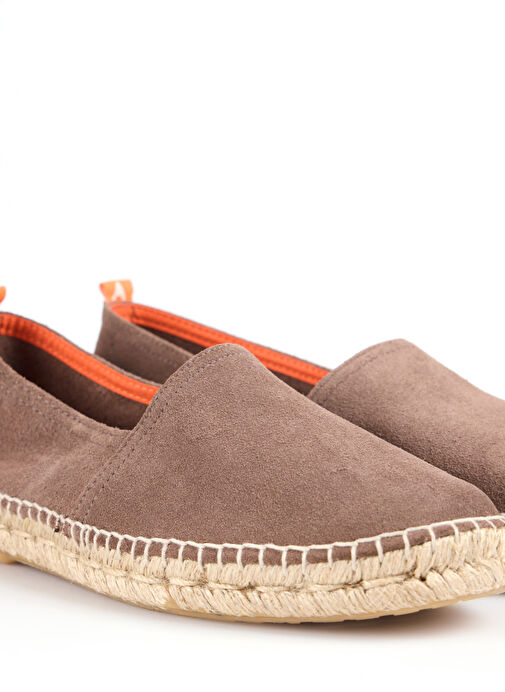 Abarca Gri Erkek Deri Espadril CAMPING - Görsel 6