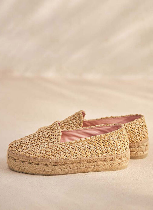 Manebi Kahverengi Kadın Espadril V 2.7 D0 - Görsel 2