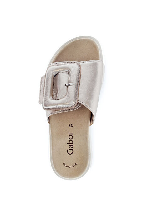 Gabor Pembe Kadın Deri Terlik 63.751.62 - Görsel 5