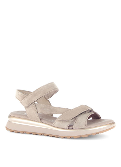 Gabor Toprak Kadın Süet Sandalet 62.845.41 - Görsel 3