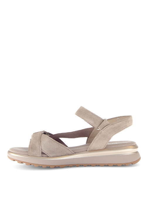 Gabor Toprak Kadın Süet Sandalet 62.845.41 - Görsel 4