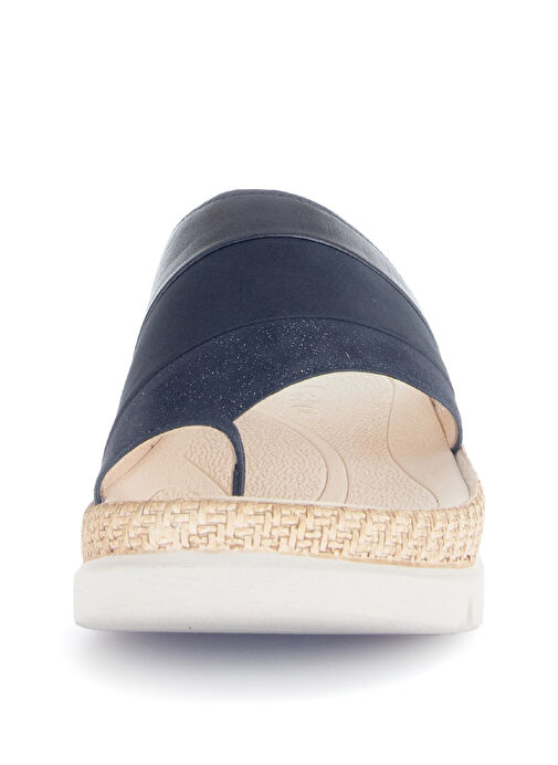 Gabor Lacivert Kadın Süet + Deri Terlik 63.722.36 - Görsel 6