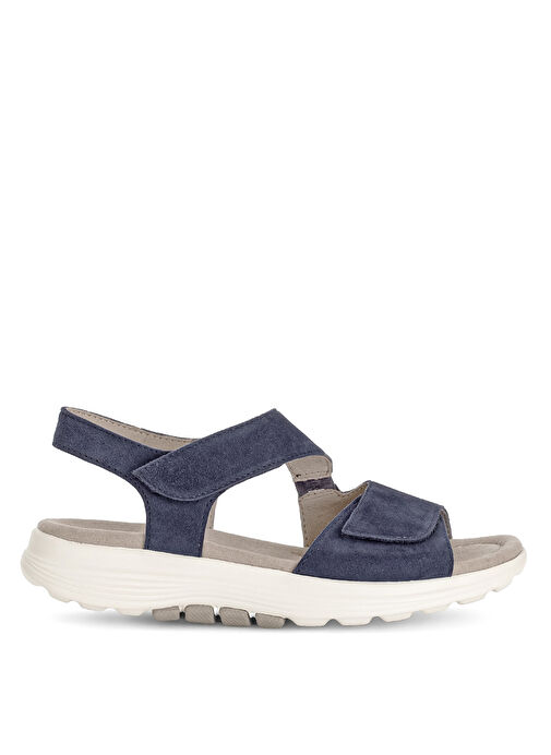 Gabor Lacivert Kadın Nubuk Sandalet 66.815.36 - Görsel 2