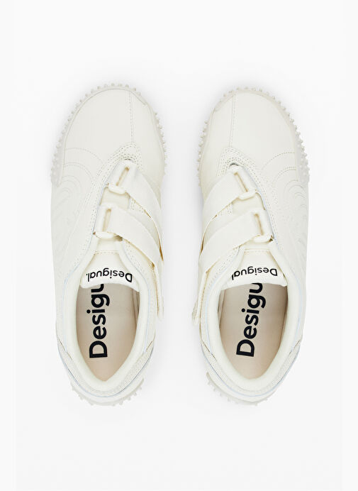 Desigual Beyaz Kadın Deri Sneaker 25SSKL01 - Görsel 4