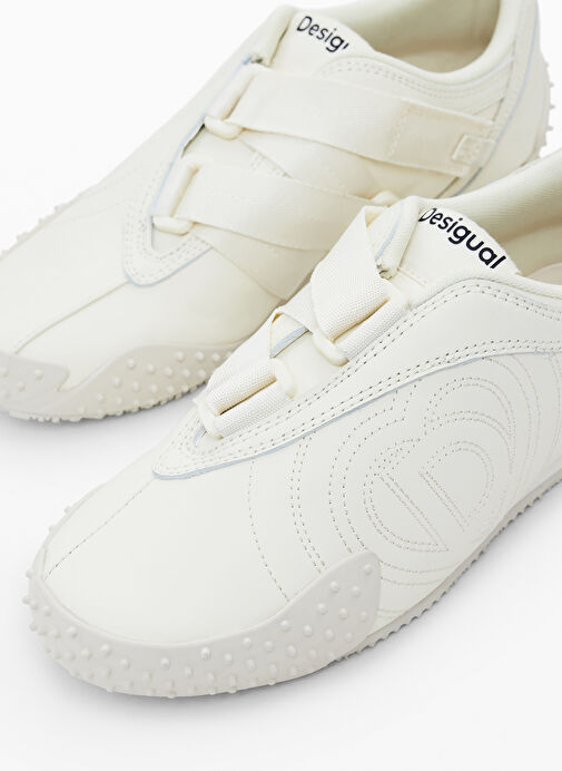 Desigual Beyaz Kadın Deri Sneaker 25SSKL01 - Görsel 5
