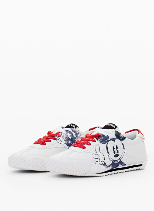 Desigual Beyaz Kadın Sneaker 25SSKP06 - Görsel 3