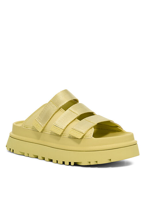 Ugg W GOLDENGLOW SLIDE Sarı Kadın Terlik - Görsel 3