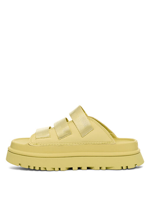 Ugg W GOLDENGLOW SLIDE Sarı Kadın Terlik - Görsel 4