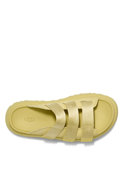 Ugg W GOLDENGLOW SLIDE Sarı Kadın Terlik - Görsel 6