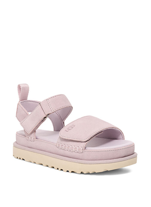 Ugg W GOLDENSTAR Lila Kadın Süet Sandalet - Görsel 3