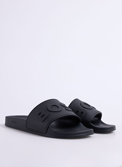 BOSS Siyah Erkek Plaj Terliği Kirk - Görsel 3
