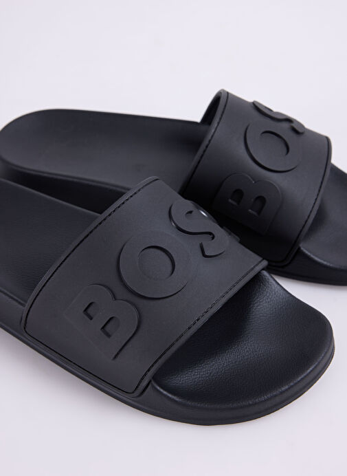 BOSS Siyah Erkek Plaj Terliği Kirk - Görsel 6