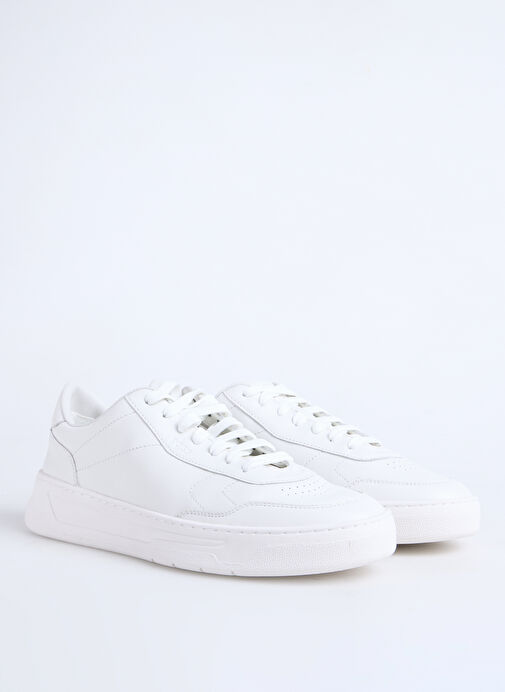 BOSS Beyaz Erkek Deri Sneaker Baltimore - Görsel 3