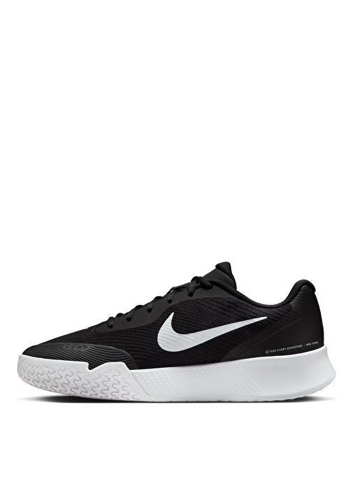 Nike FZ2155-001 VAPOR LITE 3 HC Siyah Erkek Tenis Ayakkabısı - Görsel 3
