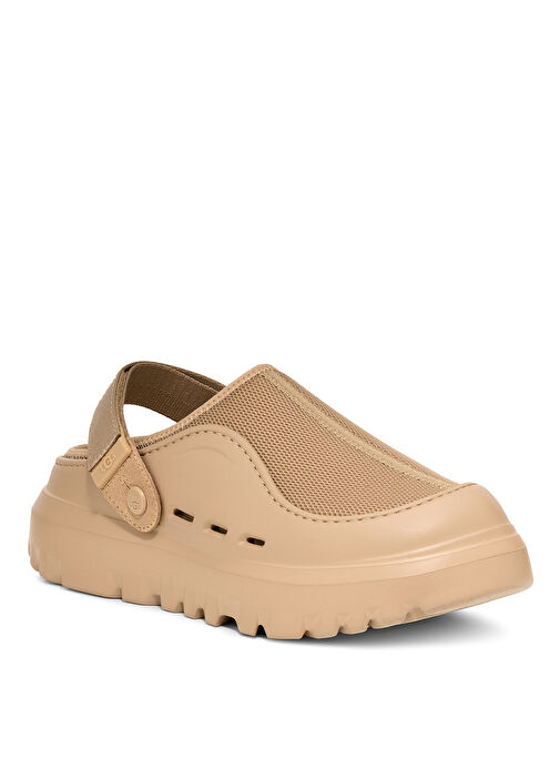 Ugg Bej Erkek Sandalet PEAKMOD - Görsel 3