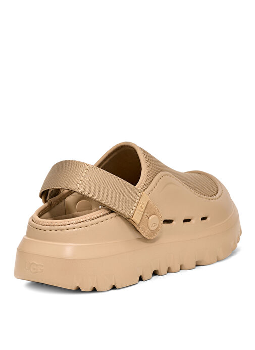 Ugg Bej Erkek Sandalet PEAKMOD - Görsel 5