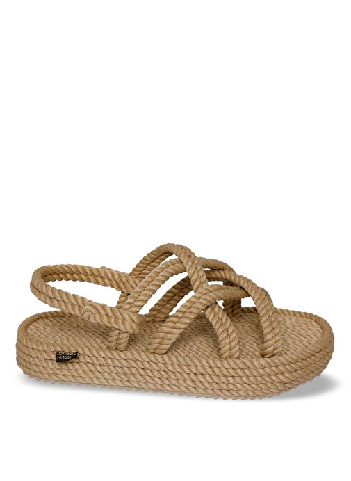 Nomadic Republic Bej Kadın Sandalet BOD.0012.P - Görsel 3