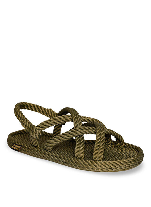 Nomadic Republic Haki Kadın Sandalet BOD.0011.K.T - Görsel 2