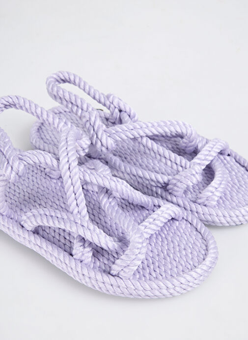 Nomadic Republic Lila Kadın Sandalet BOD.0080.K.T - Görsel 6