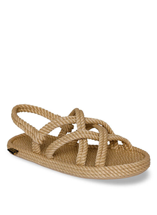Nomadic Republic Bej Kadın Sandalet BOD.0012.K.T - Görsel 2
