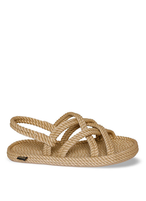 Nomadic Republic Bej Kadın Sandalet BOD.0012.K.T - Görsel 3